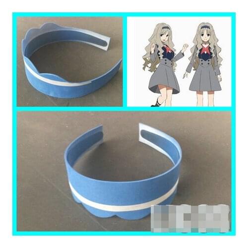 2021Anime DARLING in the FRANXX Custome Cosplay KOKORO KC Hair hoop Take photos Prop Hair band Handmade Hair Accessories Gifts