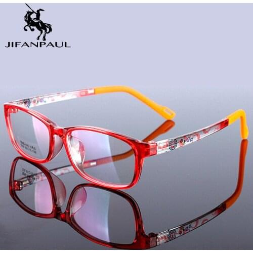 JIFANPAUL New retro mens glasses optical prescription glasses glasses mens frames students eye protection computer glasses