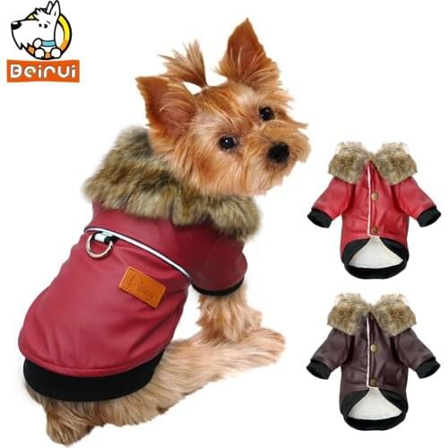Dog Pet Clothes Jacket Pug Clothes Winter Waterproof Cotton Coat Clothing for Small Medium Dogs Pitbull Yorkshire roupa cachorro