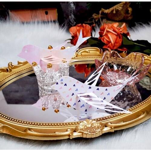 Panalisacraft Flying Bird diecut hanging 3D Metal Cutting Dies Craft Dies Scrapbook Card Making Album Embossing Stencil Die cut