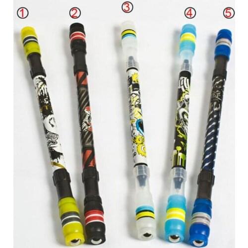Creative pen spinning Rotating Gaming Ballpoint Kawaii Ball Pens Kids Students Pen Spinning Toy School Supplies Stationery