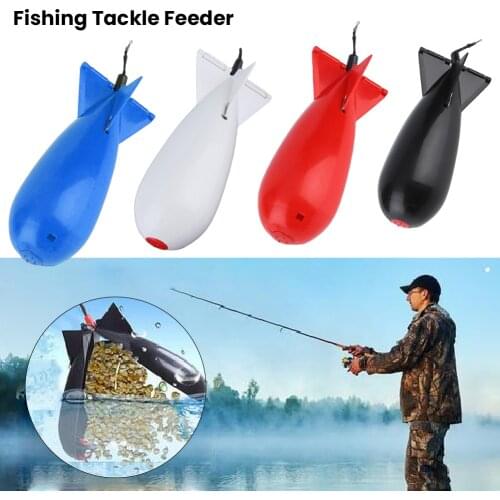 Carp Fishing Large Rockets Spod Bomb Fishing Tackle Feeders Pellet Rocket Feeder Float Bait Holder Maker Tackle Tool Accessories