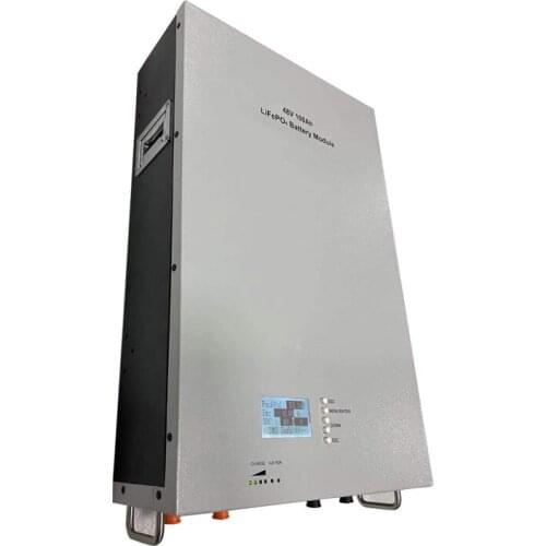 Solar Storage 100ah Recharge Battery 10kw Lithium Ion Battery Power Wall 48V