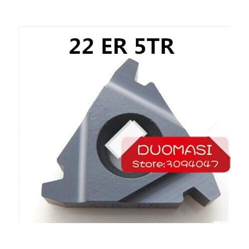 22 ER 5.0 TR trapezoidal carbide threading tools for machining for Threaded Cutter Lathe Tool,Trapezoidal Thread inserts