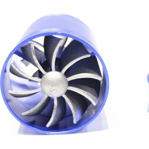 Automobile Refitting Intake Wind Wheel General Purpose Intake Vortex Fan Boost Horsepower Turbine Single / Double Face Turbine