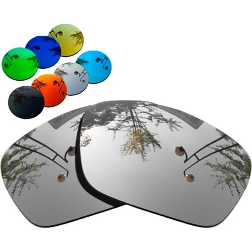 100% Precisely Cut Polarized Replacement Lenses for Fuel Cell Sunglasses Chrome Mirrored Coating Color- Choices