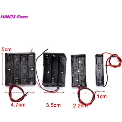 1x 2x 3x 4x AAA Battery Holder Case AAA Cell Storage Box Battery Container