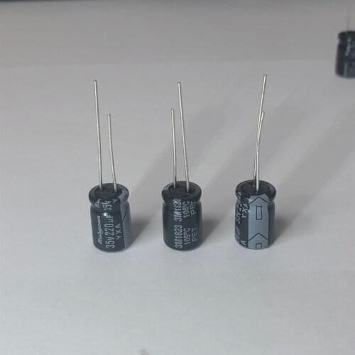 20PCS New and Original Rubycon 35V220UF 8X11.5MM 220UF 35V YXASeries Standard made in Japan