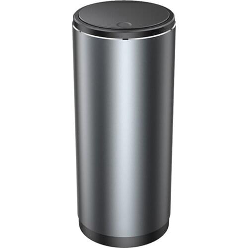 Car Trash Can Organizer Alloy Ashtray Cup Travel Holder Home Dust Case Rubbish Mini Storage Bag With Lid Durable Garbage Bin