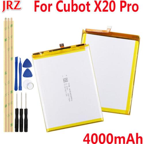 4000mAh For Cubot X20 Pro Battery Batterij Mobile Phone High Quality Replacement Batteria Batterie For Cubot X20 Pro AUCC+Tools