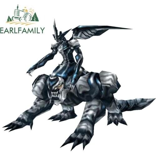 EARLFAMILY 13cm x 11.2cm for Omega Weapon Final Fantasy VIII Personality Creative VAN Stickers DIY Occlusion Scratch Car Decal