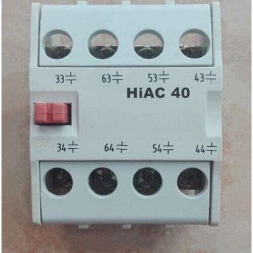 HiAC40 (NEW 100%) HYUNDAI Magnetic Contactor Accessories (Top contactor installation),Aux.Contact Block