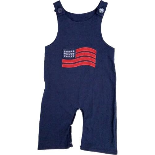 Newborn Infant Baby Boys Romper 4th July One Piece Clothing Baby Rompers Jumpsuit