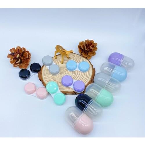 Cleaning contact lens storage box electric cleaner cartoon pattern