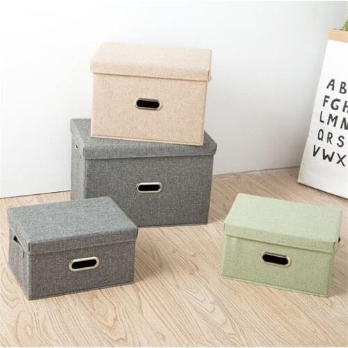 Storage Box With Cap Clothes Socks Toy Snacks Sundries Organizer Set Organizer Cosmetics Household Storage Basket