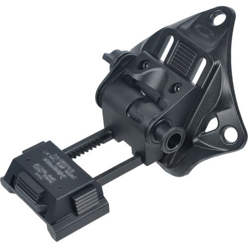 Metal Wilcox L4 G19 NVG Fast Helmet Mount Low Profile 3-Hole Shroud for Carrying Night Vision Equipment fit PVS15 PVS18 GPNVG18