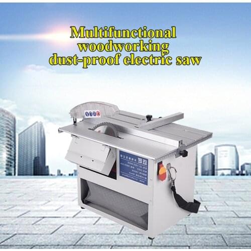 Multifunctional Woodworking Dust Electric Saw/Sliding Table Saw/Wooden Dust-Free Saw Multifunctional Cutting Machine