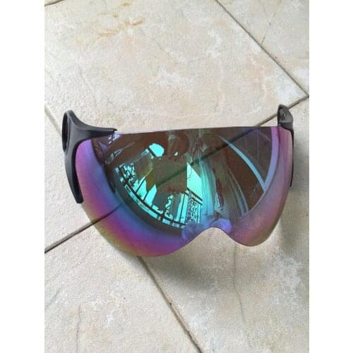 S1-16G Replaceable ski helmet mirror Snowboard Protection lens multicolor