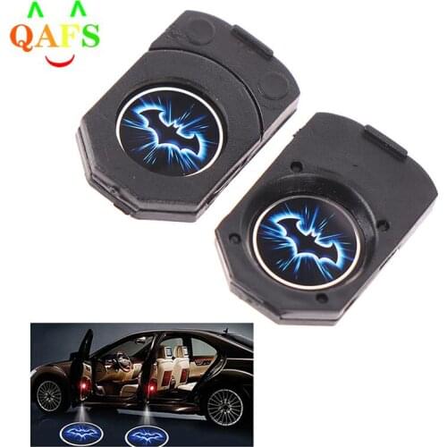 2PCS Logo Film Custom LOGO wireless welcome light Door light pattern