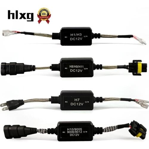 HLXG Car Accessories H7 LED CANBUS Decoder Adapter Error Free No error No interference