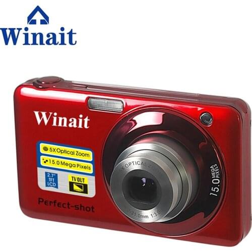 Digital Camera Compact Photo Camera 20MP 480 SD Video 5x Optical Zoom 2.7" Screen