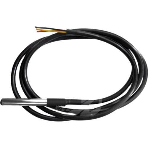 Stainless steel package, waterproof type DS18b20 temperature probe sensor 18B20 (1m 2m 3m 5m)