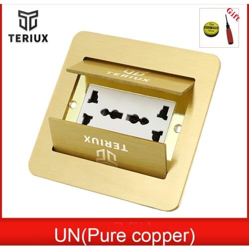 Cheap popular universal floor socket floor receptacle double gate hidden type quality assured floor socket