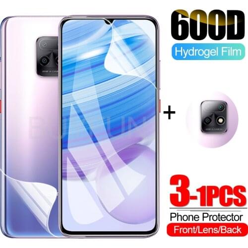 For Xiaomi Redmi 10X Pro 5G Front Back Camera Hydrogel Film 1-3PCS Screen Protector Lens for redmi 10x pro 8 9 screen Lens film