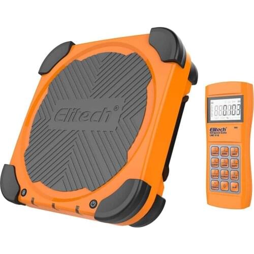 Elitech LMC-310 Bluetooth Refrigerant Electronic Charging Scale w/ Charging Valve at 220 lbs/100kgs