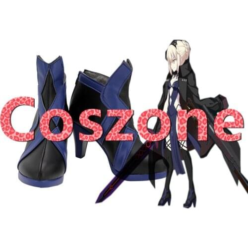 FGO Fate Grand Order Saber Alter Rider Cosplay Shoes Boots Halloween Cosplay Costume Accessories