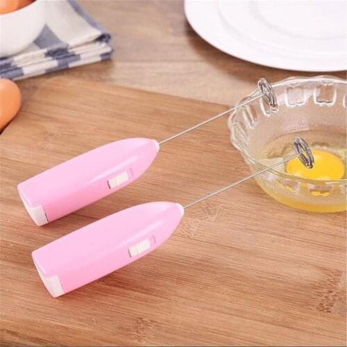 Milk Drink Coffee Whisk Mixer Electric Egg Beater Frother Foamer Mini Handle Stirrer Practical Kitchen Cooking Tool