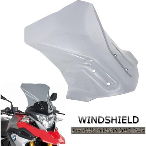 Motorcycle WindScreen Windshield Viser VIsor Fits For BMW G310GS G310 GS 2017-2019 17'-19' Double Bubble Screen