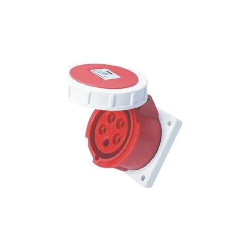 N-3125 16A 220-380V 3P+N+E Industrial Panel Socket With IP67