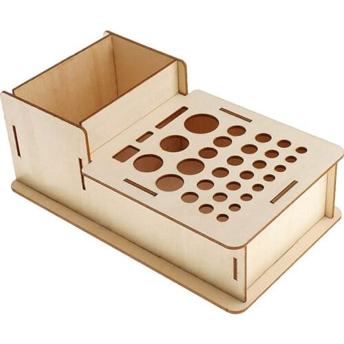 LMDZ Small Organizer Storage Box Home Decoration for Storing Leathercrafts Tools,Modeling Tools for Many Kinds Handmade Tools