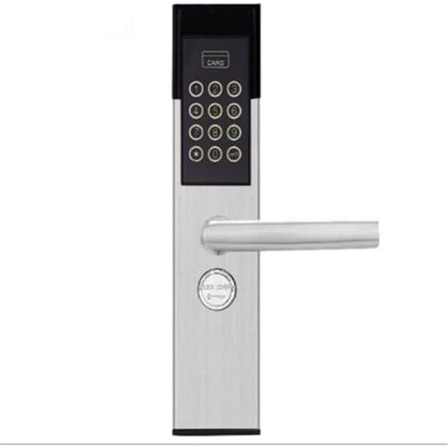 Stainless Steel Password/ID Card/Key Access Control Door Lock