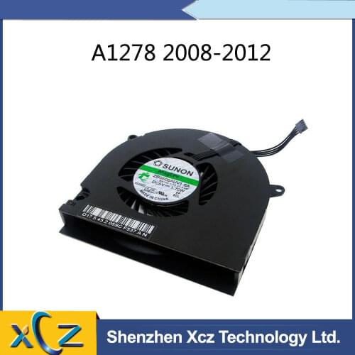 Laptop A1278 CPU Cooling Fan For Macbook Pro 13" Unibody A1278 A1280 A1342 Fan 2008 2009 2010 2011 2012 Year