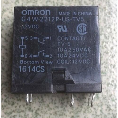 Wholesale 10pcs/lot relay G4W-2212P-US-TV5-12VDC