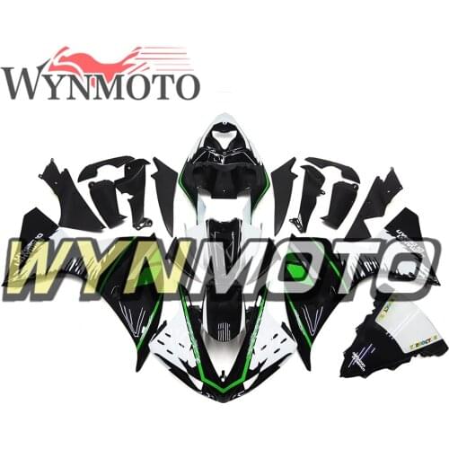 Complete ABS Plastic Injection White Green Black New Motorcycle Fairings For Yamaha YZF R1 Year 2009 2010 2011 Fairing Kit Hulls