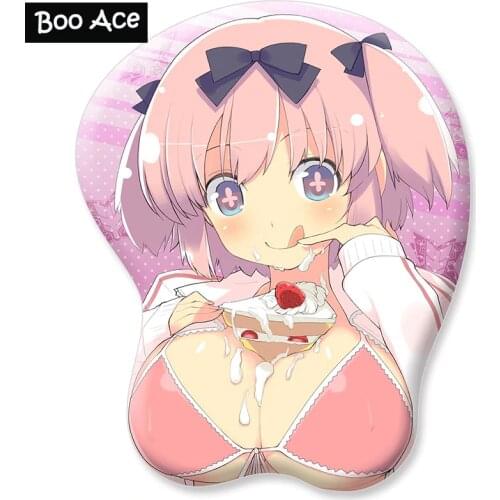 Senran Kagura Lark Anime 3D Oppai Mouse Pad Wrist rest