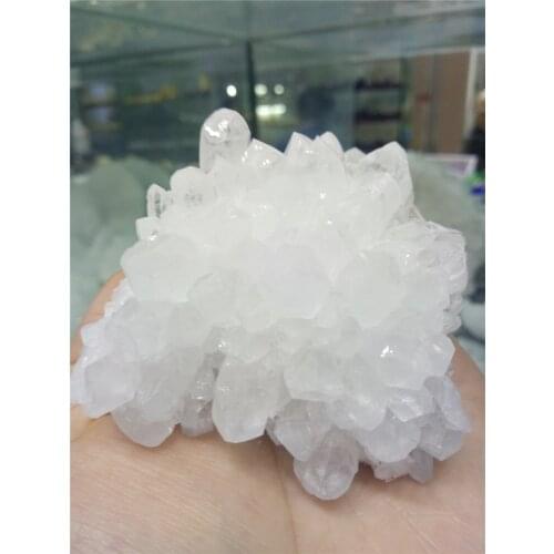 Special offer large size 100% natural clear quartz cluster energy crystal specimen reiki healing drusy gem for home decoration