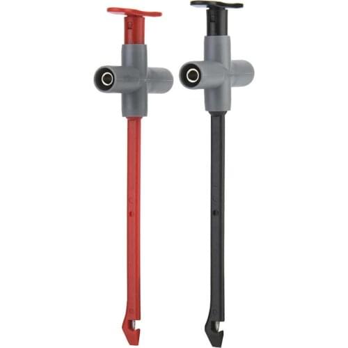 2Pcs P5010 Puncture Probe Auto Repairing Multimeter Test Clip Car Testing Tool Auto Repairing Tester Clip