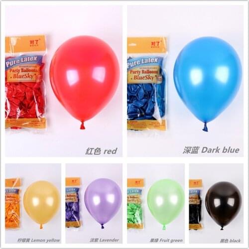 100PCS 10Inch Balloon , Birthday, Wedding, Christmas, Valentines Day, Childrens Toys, Party Decoration Balloon Globos