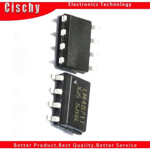 10PCS LM4871MX SOP8 LM4871 SOP 4871 SOP-8 3W Audio Power Amplifier with Shutdown Mode new and original