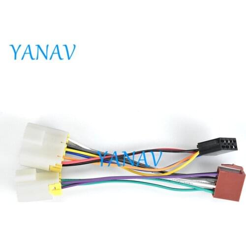 12-019 ISO RADIO ADAPTER CABLE FOR-NISSAN Maxima,Micra,Patrol,Sunny,Sirena,Prairie,Teranno,Vanette,100NX,200 SX,300 ZX Before 20
