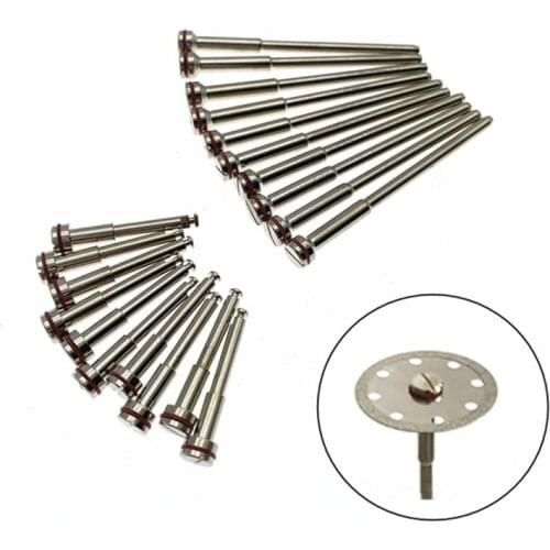 20Pcs Mandrel Dentistry Laboratory Rotary Tools 2.35mm HP Shank Polisher Burs Dental Materials
