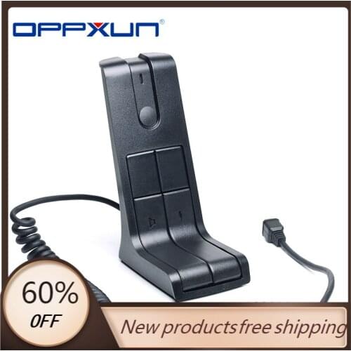 8-Pin Modular Base Station Desktop Microphone for Motorola GM300 M1225 CM200 PM400 Kenwood TK-7102 TK-7160 Two-Way Radios Mic