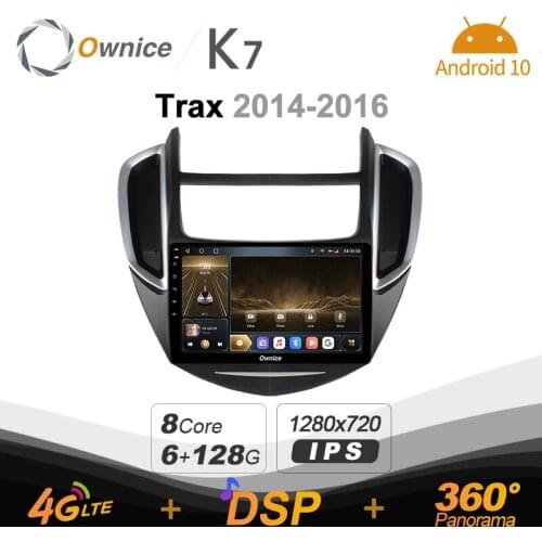 720P K7 Android 10.0 Car Multimedia Radio for Chevrolet Trax 2014 - 2016 GPS player 6G+128G Quick Charge Coaxial HDMI 4G LTE