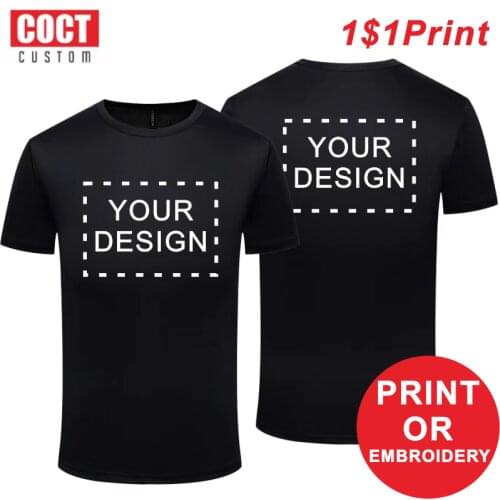 COCT T-shirt 2020 new mens and womens quick-drying T-shirt casual and comfortable personal group custom embroidery top high qu