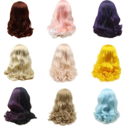 Blyth doll icy RBL scalp wigs soft hair with or without bangs