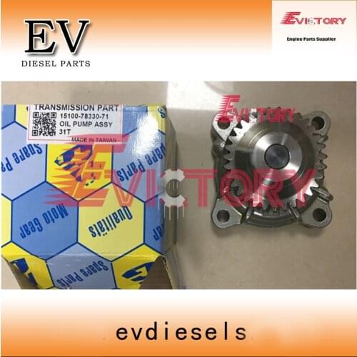 For Toyota forklift engine 1DZ 1DZ-2 oil pump new